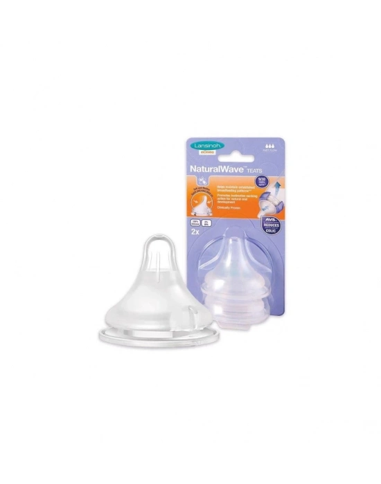 Natural Wave Biberon Emziği Yavaş Akış 2Li