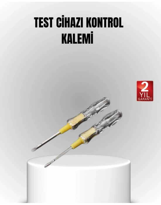 ® Neon Işıklı Elektrik Kontrol Kalemi