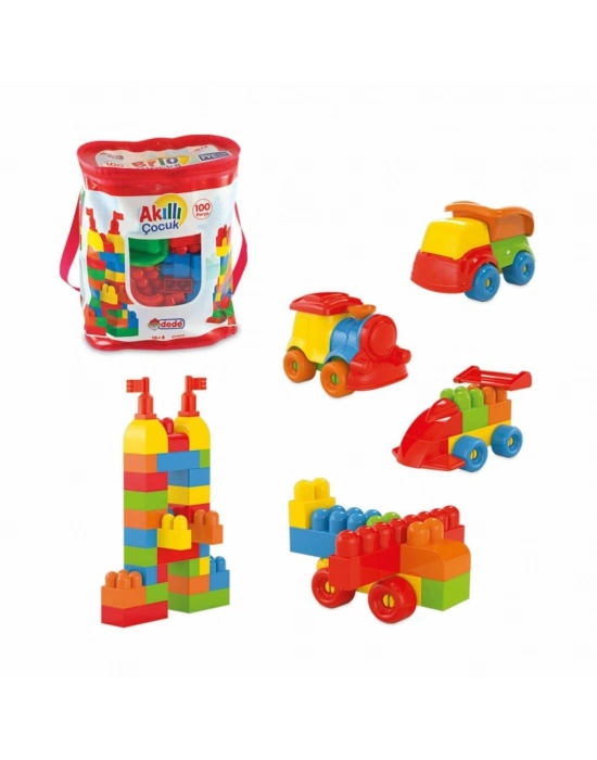 ® 01023 Akıllı Çocuk Blokları 100 Parça
