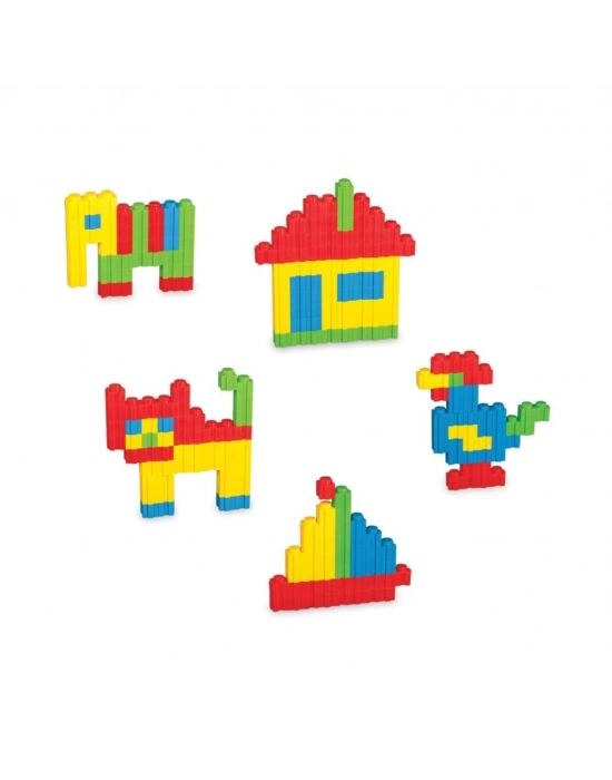 ® 01939  Tik Tak Blok Seti 156 Parça