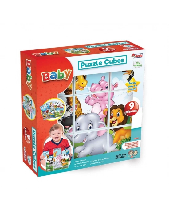 ® 02034 Resimli Küpler 9 Parça