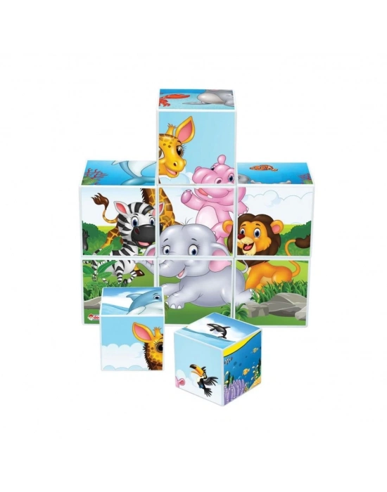 ® 02034 Resimli Küpler 9 Parça