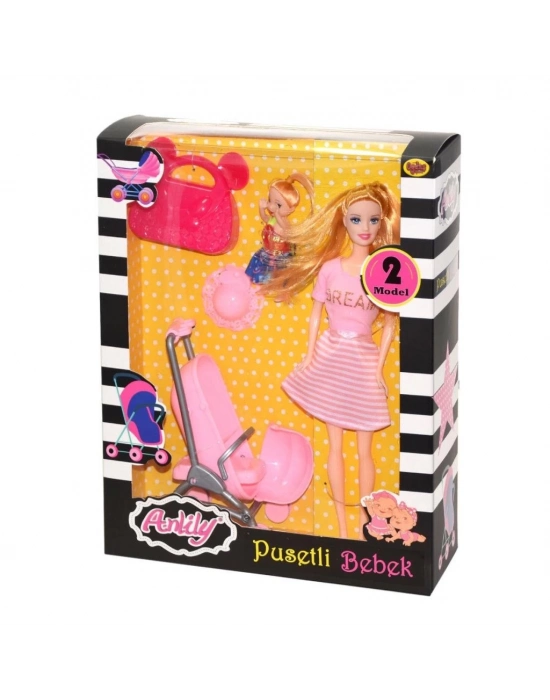 ® 02426 Anlily Pusetli Bebek -Oyuncak