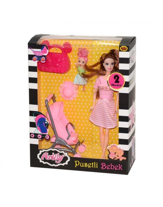 ® 02426 Anlily Pusetli Bebek -Oyuncak