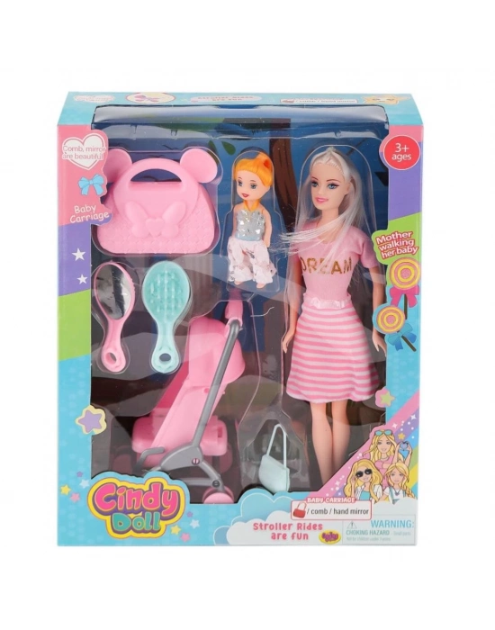 ® 02426 Anlily Pusetli Bebek -Oyuncak