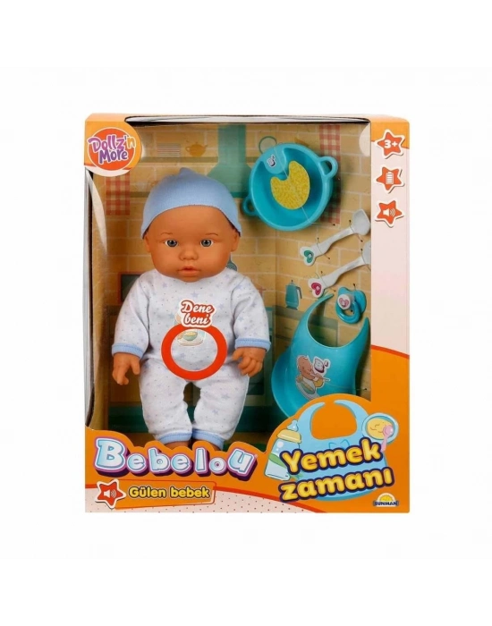 ® 030021  Yemek Zamanı Sesli Bebek Seti 35 cm / +3 yaş