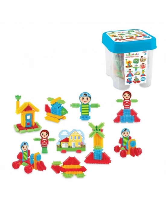 ® 03324 Kaktüs Blokları 120 Parça