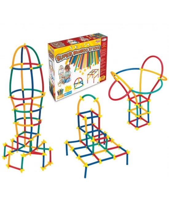 03462 Süper Bambu Çubuklar - 300 Parça / +3 yaş