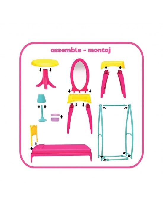 ® 03669 Lindanın Yatak Odası Oyun Seti