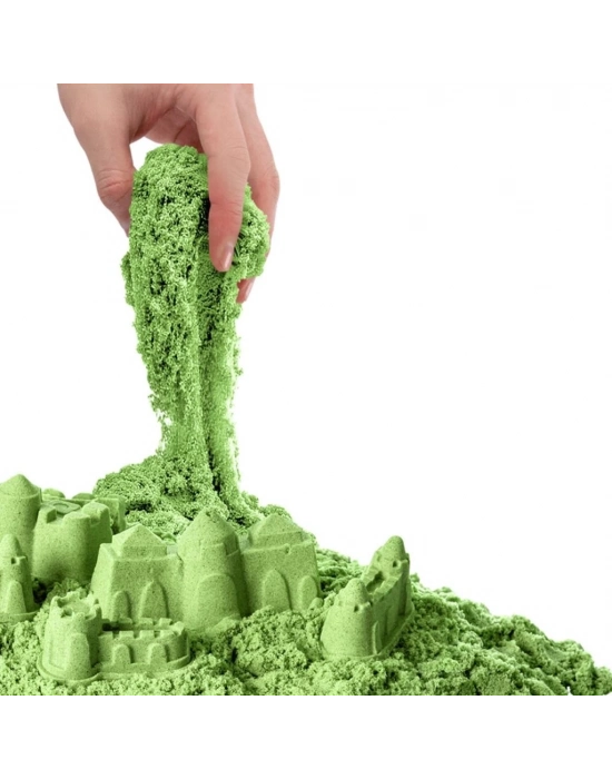® 03687  AKSESUARLI YEŞİL KİNETİK OYUN KUMU 500 GR