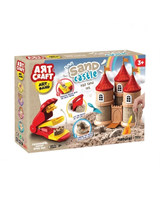 ® 03738 PERİ MASALI OYUN KUM SET 750 GR