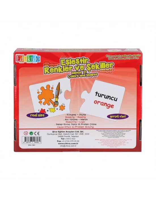 ® 1001-CS Eşleştir Renkler ve Şekiller