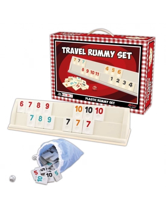 ® 1010402 Travel Rummy Set ,Star okey