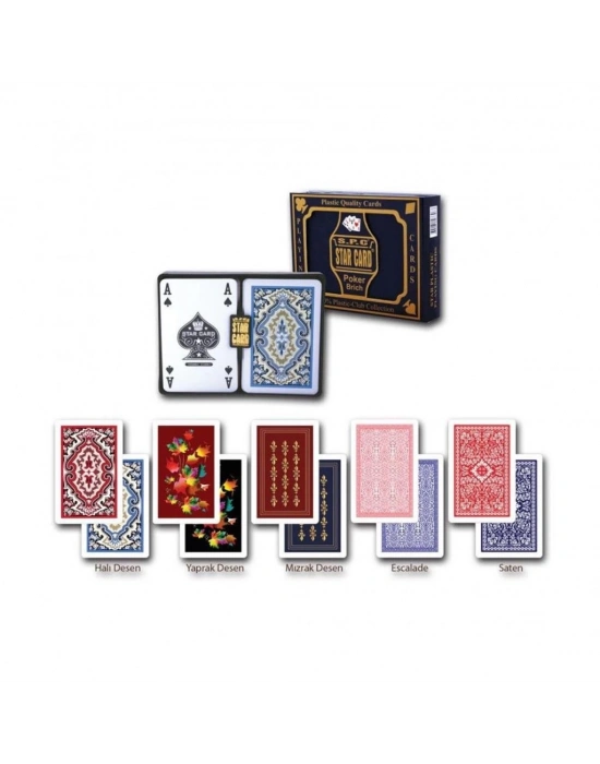 ® 1033067 Star Plastik Kartlar 2li