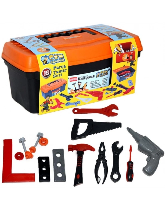 ® 168C Tamir Seti 16 Parça-Halit Can Oyuncak