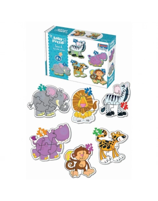 ® 1703 BABY PUZZLE BENİM İLK HAYVANLAR PUZZLEM