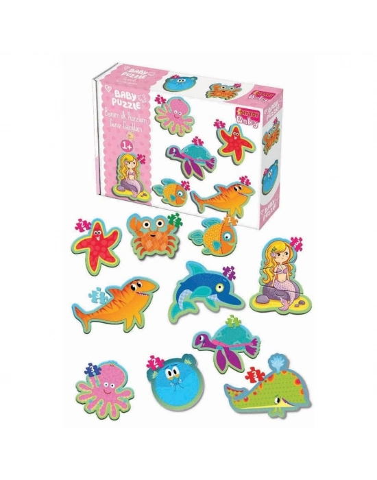 ® 1710 BABY PUZZLE BENİM İLK PUZZLEM DENİZ CANLILARI