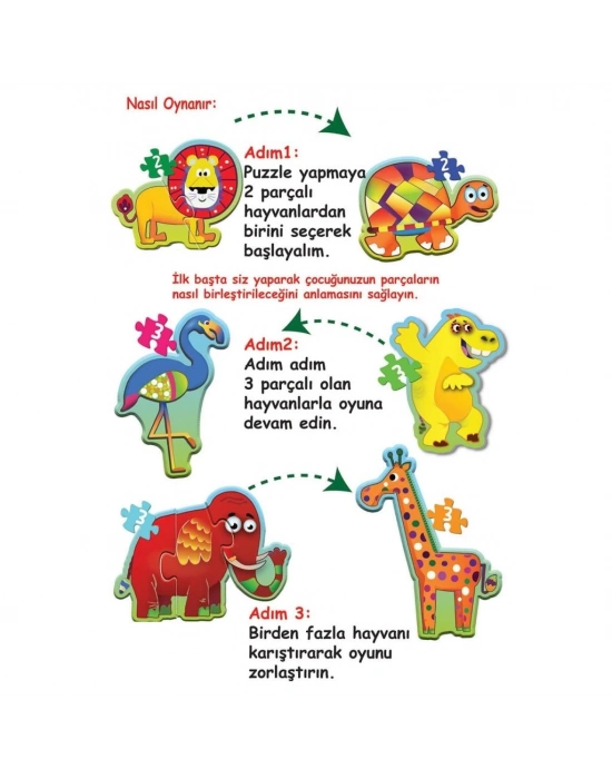 ® 1727 BABY PUZZLE BENİM İLK PUZZLEM ORMAN HAYVANLARI