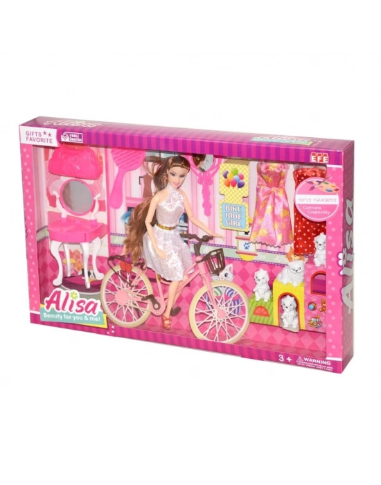 ® 255 Efe, Alisa ve Bisikleti Oyun Seti / +3 yaş