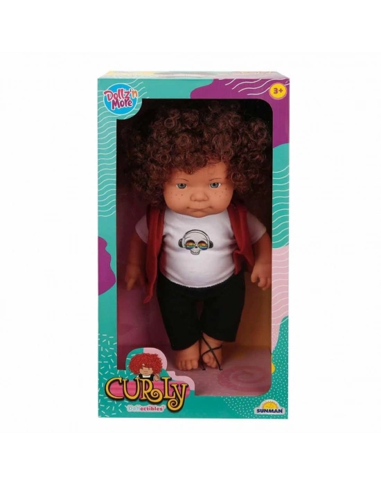 ® 30151 , Curly Kıvırcık Saçlı Bebek 35 cm