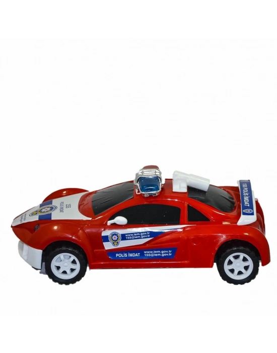 ® 3301A .Sürtmeli  Sopalı Polis Araba-Halit Can Oyuncak