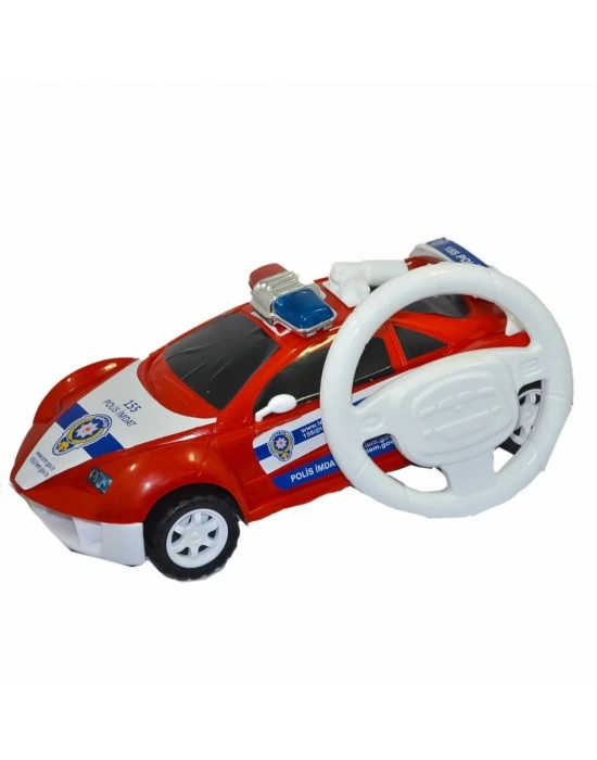 ® 3301A .Sürtmeli  Sopalı Polis Araba-Halit Can Oyuncak