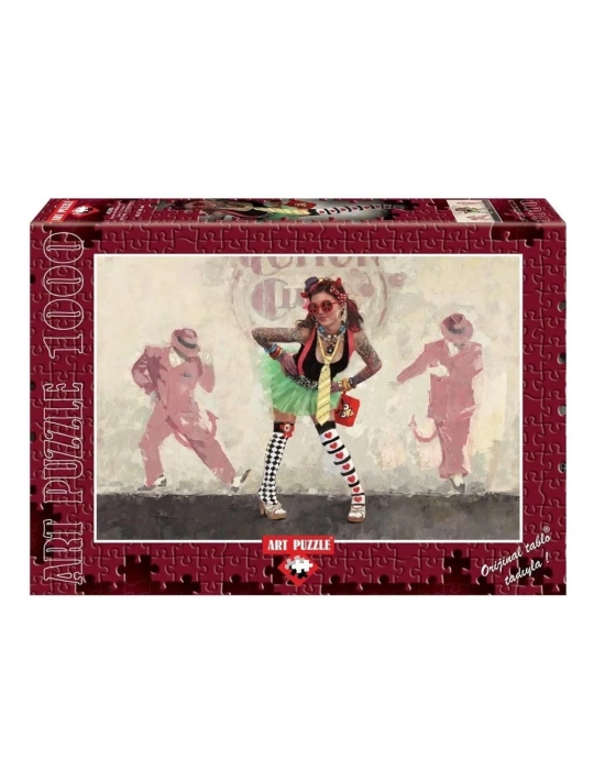 ® 4355 Art Puzzle Şeytan Mı? Melek Mi? 1000 Parça Puzzle