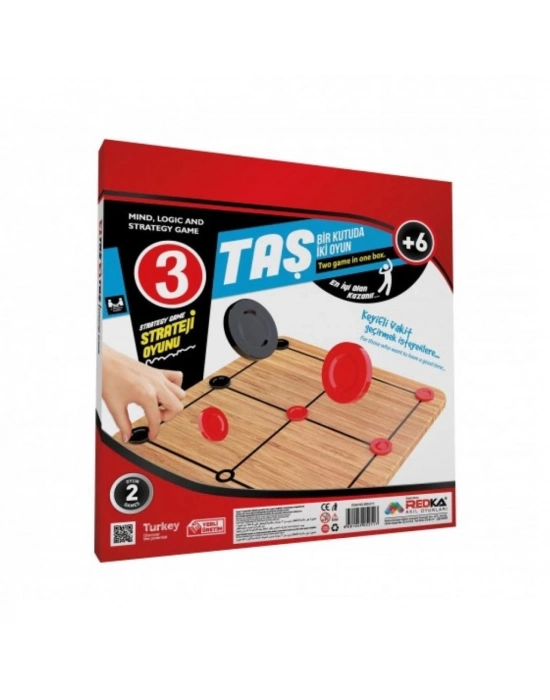 ® 5211 Dokuztaş - Üçtaş Kutu Oyunu