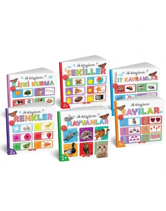 ® 7202 İLK KİTAPLARIM 6LI SET