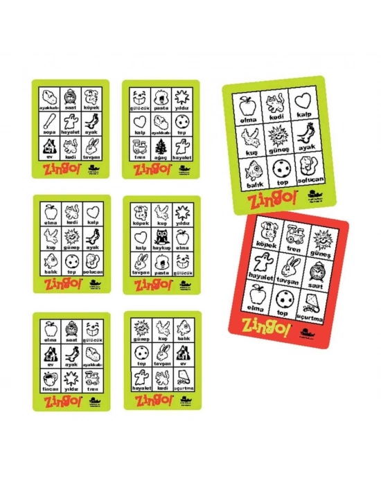 ® 7700T Türkçe Resimli Eğitici Tombala Oyunu