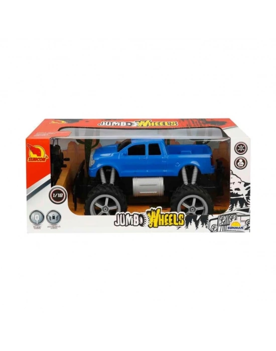 ® 80012 1:18 Uzaktan Kumandalı Jumbo Usb Şarjlı Araba