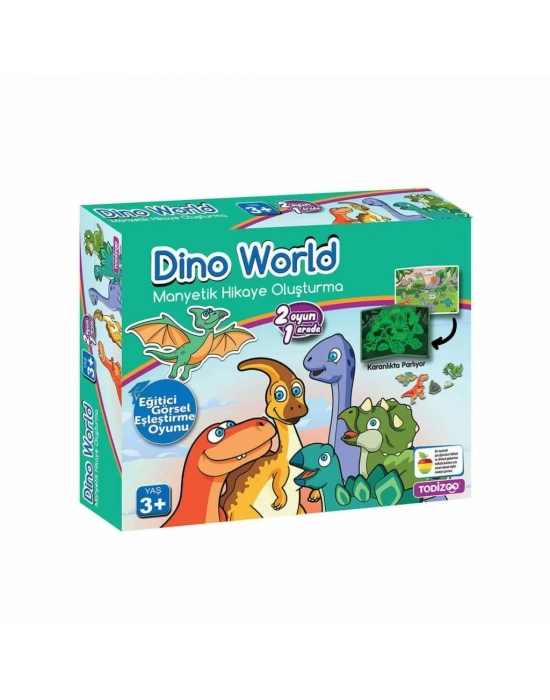 ® 83915 DINO WORLD MANYETİK HİKAYE OLUŞTURMA
