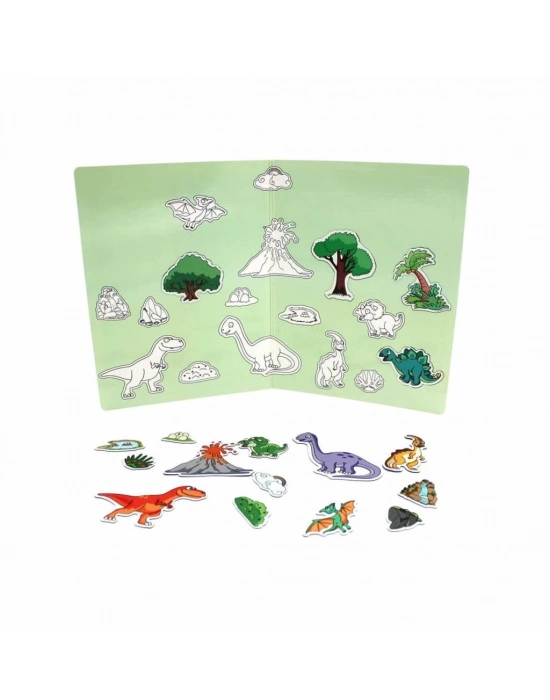 ® 83915 DINO WORLD MANYETİK HİKAYE OLUŞTURMA