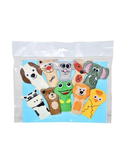 ® AND-5086  Hayvanlar Parmak Kukla Seti 10lu