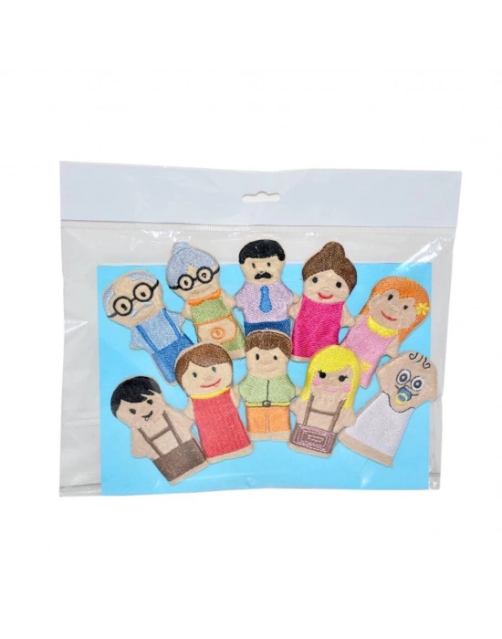 ® AND-5087 T İnsanlar Parmak Kukla Seti 10lu