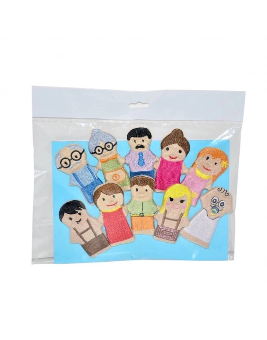 ® AND-5087 T İnsanlar Parmak Kukla Seti 10lu