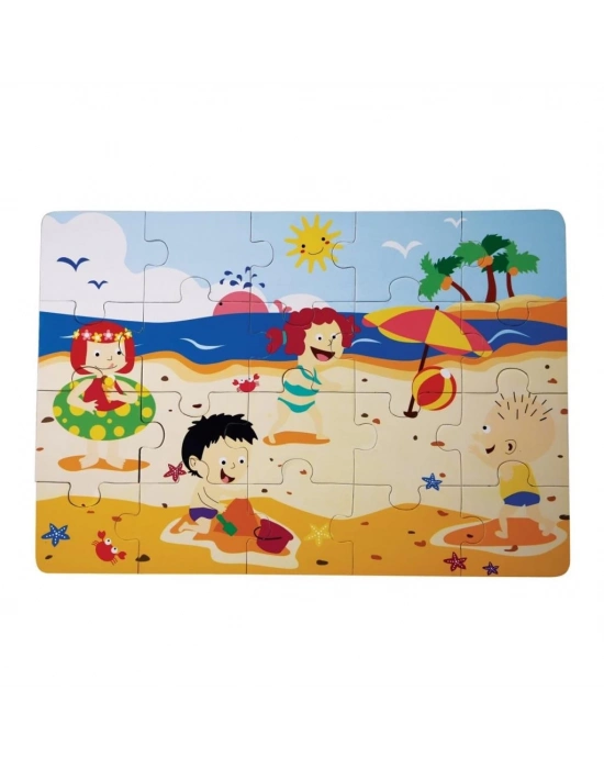 ® CS-1282 YAZ  AHŞAP YER PUZZLE