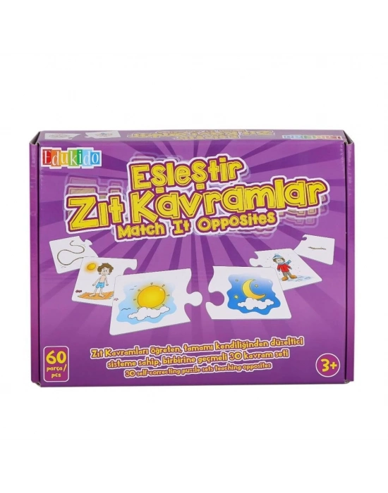 ® EDU-1012 Eşleştir Zıt Kavramlar -Chiva