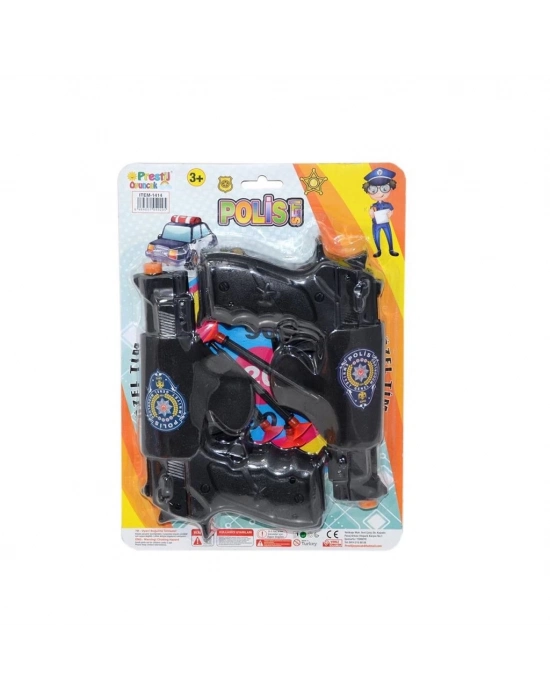 ® FAB 1414 2li Silahlı Polis Oyun Seti -Prestij