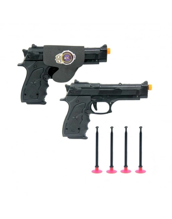 ® FAB 1414 2li Silahlı Polis Oyun Seti -Prestij