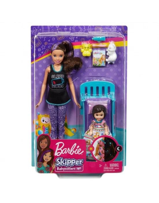 ® FHY97 Skipper Bebek Bakıcısı Bebeği ve Aksesuarları Oyun Seti