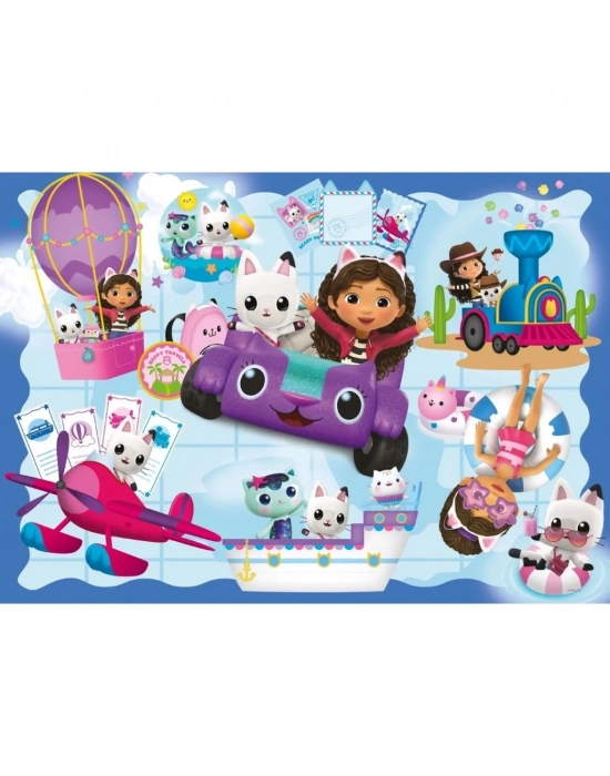 Gabbys Dollhouse Puzzle 100 Parça