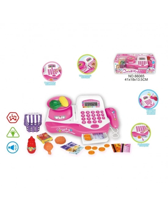 ® HUA-66065-66067 Işıklı ve Sesli Sesli Yazarkasa