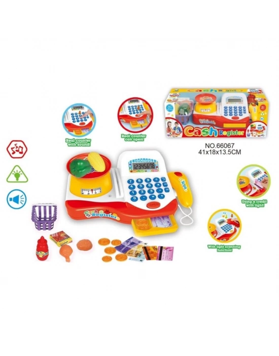 ® HUA-66065-66067 Işıklı ve Sesli Sesli Yazarkasa