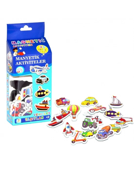 ® LC7154  Manyetik Aktiviteler - Taşıtlar / +3 yaş
