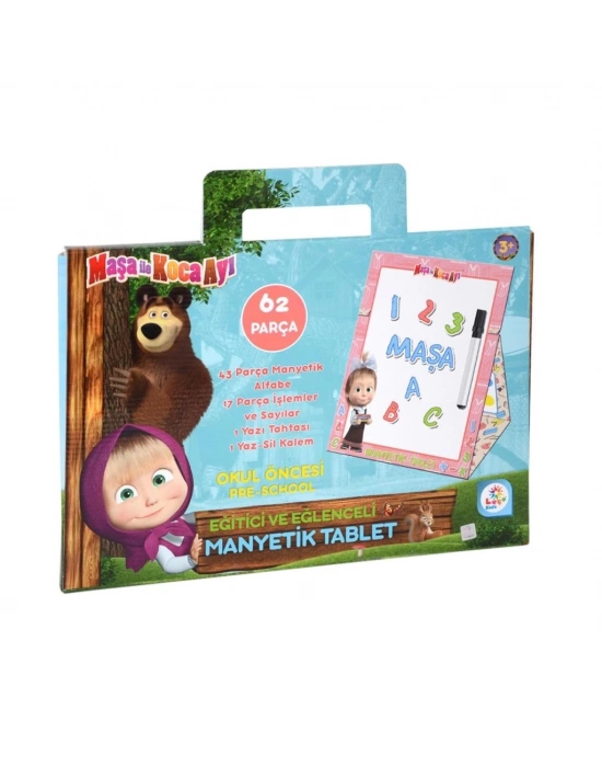 ® MS7582 Maşa ile Koca Ayı Manyetik Tablet / +3 yaş