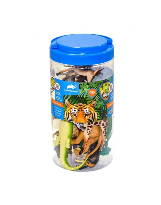 ® SH-D6401 Vahşi Hayvan Oyun Seti 23 cm -Vardem