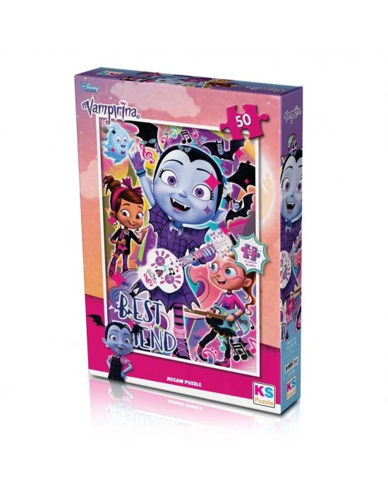 ® VP709 Vampirina 50 Parça Çocuk Puzzle - Puzzle