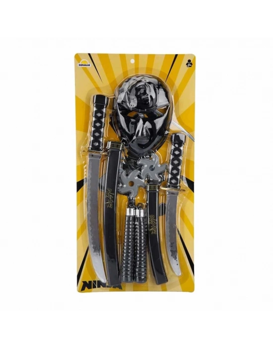 ® Ninja Maske ve Kılıç Seti