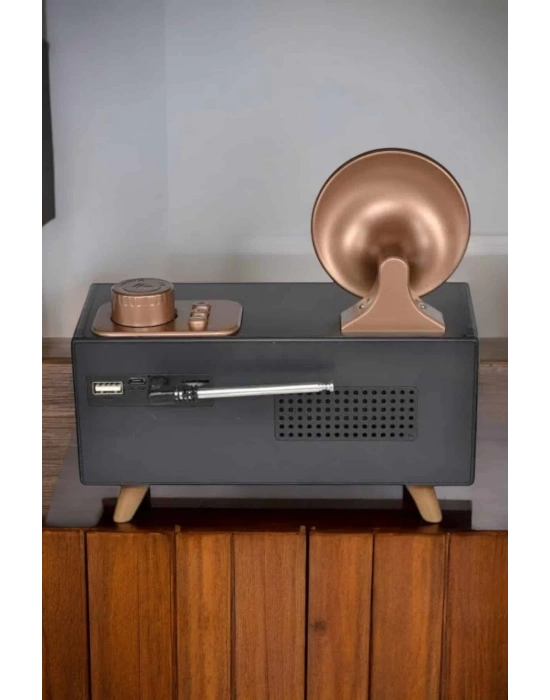 ® Nostaljik Görünümlü Bluetooth Bağlantılı Speaker